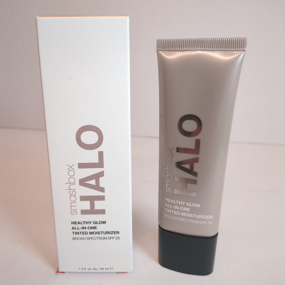 Smashbox Halo Healthy Glow All-In-One Tinted Moisturizer (Light Neutral) New - Picture 7 of 9